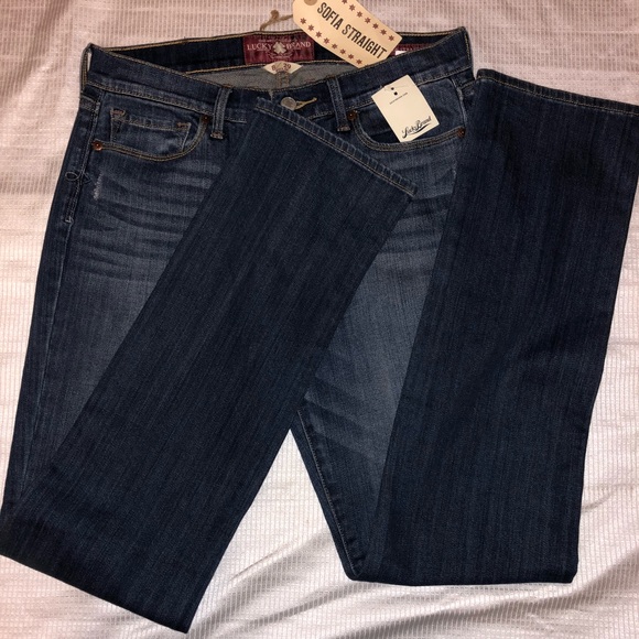 Lucky brand Sophia Straight Size 29 Reg NWT - Picture 2 of 3